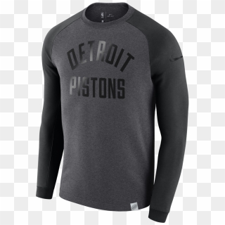 Detroit Pistons Nike Modern Crew Tee - Poleras De Calentamiento Nba 2019, HD Png Download