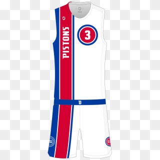 Detroit Pistons Alternate - Detroit Pistons Jersey Design, HD Png Download