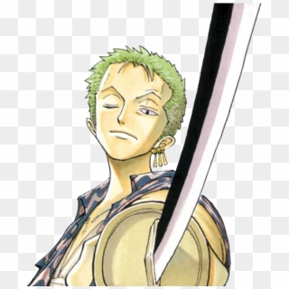 Zoro One Piece Face, HD Png Download - kindpng