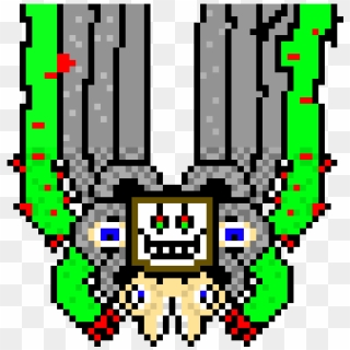 Omega Flowey Face - 8 Bit Ghost Png, Transparent Png - 1184x1184(#5355730)  - PngFind