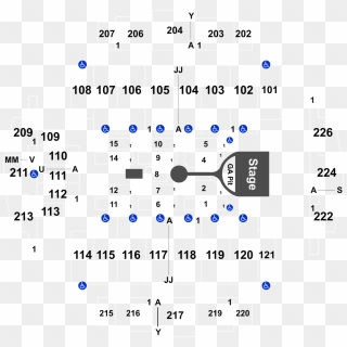 Legend - Michael Buble Tacoma Dome Seating Chart, HD Png Download ...