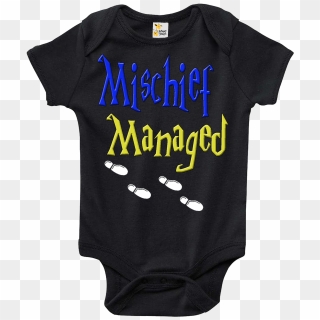 Mischief Managed One Piece Baby Bodysuit Girl Hd Png Download 1740x48 Pinpng