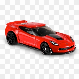 Corvette® C7 - R - Blue Hot Wheels Car, HD Png Download - 892x407 ...