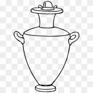 Amphora Cliparts - Greek Vase Template, HD Png Download - 650x900 ...