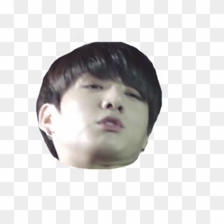 Transparent Jungkook Face - Bts V Funny Face, HD Png Download