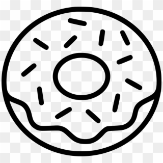 Png File Svg - Donut Coloring Page Free, Transparent Png - 980x920 ...