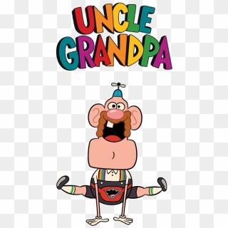 Cartoon Grandpa - Uncle Grandpa Logo, HD Png Download - 612x793 ...