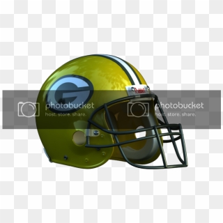 Green Bay Packers Helmet Image By Macdaddyshk On Photobucket - Denver Broncos Helmet, HD Png Download