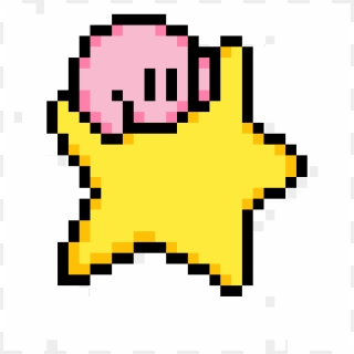 Kirby Star - Pixel Art Kirby, HD Png Download