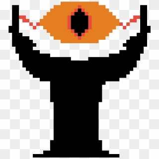 Eye Of Sauron - Twenty One Pilots Logo Pixel Art, HD Png Download