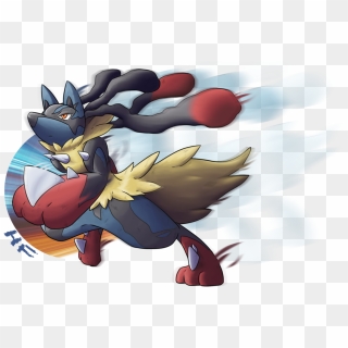 Shiny Mega Lucario Pokédex - Mega Lucario Shiny Png - 699x800 PNG