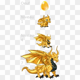 Gold Dragon Pngdragon City Gold Dragon - Dragon City Pixel Art, Transparent Png