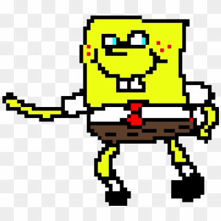 Dumb Spongebob - Dumb Pixel Art, HD Png Download