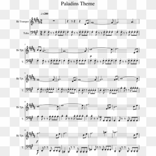 Ice Climbers Sheet Music For Flute Piccolo Trumpet All Star Smash Mouth Sheet Music Trumpet Hd Png Download 850x1100 6620813 Pinpng