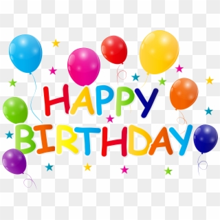 Download Happy Birthday Words Png Images Background - Happy Birthday ...