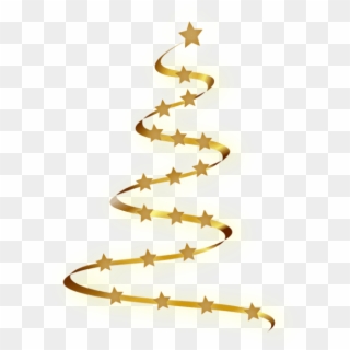 Free Png Download Gold Christmas Tree Png Images Background - Gold Christmas Tree Clip Art, Transparent Png