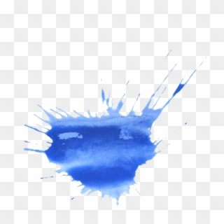 Png File Size - Blue Watercolor Transparent Paint Strokes, Png Download ...