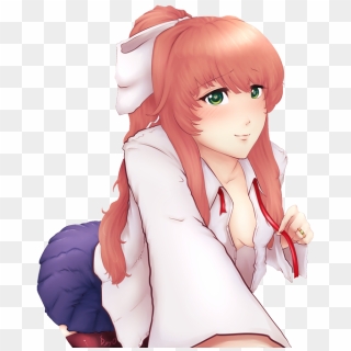 Monika After Story On Twitter Whenever You Re At Your - Ddlc Monika After  Story Transparent PNG - 1200x675 - Free Download on NicePNG