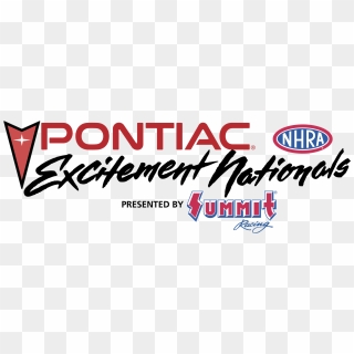 Pontiac Excitement Nationals Logo Png Transparent - Nhra, Png Download ...