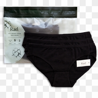 Rael Women's Organic Cotton Basic Panties /small - Briefs, HD Png ...