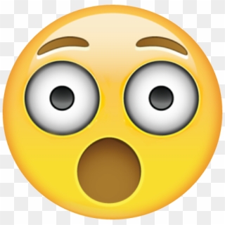 Surprised Emoji Png - Transparent Background Shock Emoji Png, Png ...