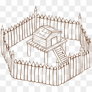 Fort Png - Fort Clip Art, Transparent Png - 600x533 (#6094686) - PinPng