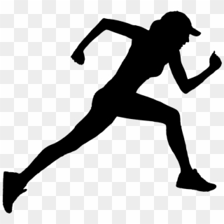 Runner Girl Tumblr Png - Png Gif Woman Running, Transparent Png