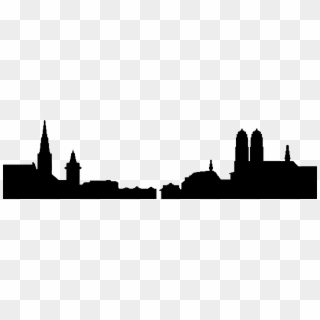 City Skyline Transparent Zurich, Hd Png Download - 1500x379 (#612106 