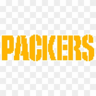 Pixelated Packers Wordart - Graphic Design, HD Png Download