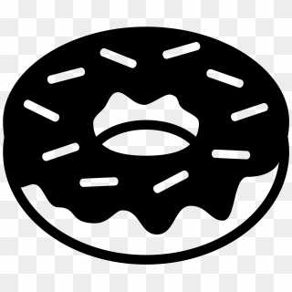 Donut Emoji Png - Donuts Clipart Black And White, Transparent Png ...