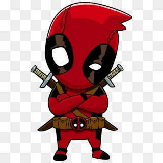 Deadpool Sticker - Little Deadpool, HD Png Download - 864x1119 ...