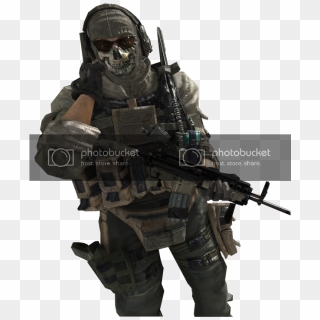 Ghost Photo Ghost003 - Simon Ghost Riley Mw2, HD Png Download