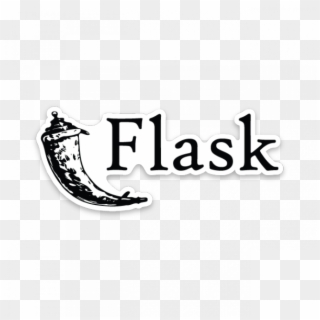 Skills-images/flask - Flask Python Sticker, HD Png Download - 600x600 ...
