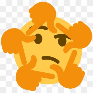 Think Emoji Thonk Memes Lol Emote Confused Pepe Hmm - Thinking Meme Png  Emoji, Transparent Png - 414x400 (#863560) - PinPng