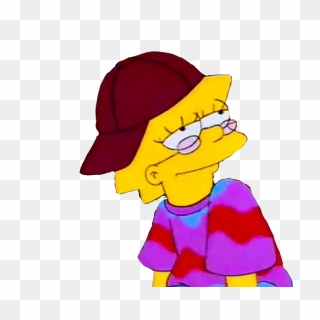 #sad #lisa #simpson - Sad Lisa Simpson Drawings, HD Png Download ...