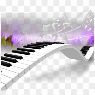 #keyboard #music #dancing #notes #musicnotes #purple - Teclado Musical ...