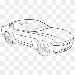 Free Car Drawing PNG Images | Car Drawing Transparent Background