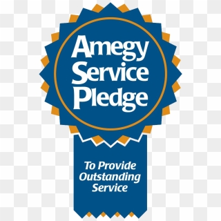 Amegy Service Pledge Ribbon King Logo - Amegy Bank Of Texas, HD Png ...