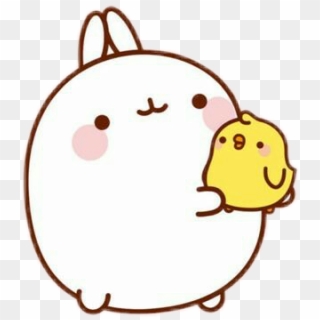 Molang Sticker - Molang Gif Transparent, HD Png Download - 388x492 ...