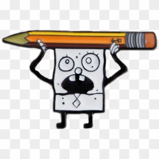 #spongebob #spongebobsquarepants #doodlebob - Me Hoy Minoy Pin, HD Png ...