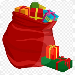 Free Png Santa Bag Png Png - Santa Bag Clipart Png, Transparent Png ...