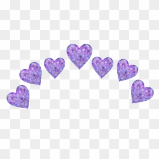 #purple #purpleheart #emoji #heart #heartcrown #aesthetic - Yellow ...