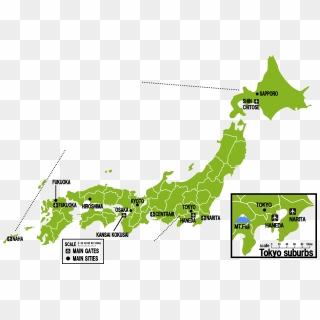 Japan Sea Ports Map, HD Png Download - 780x657 (#6933329) - PinPng