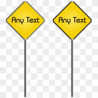 Road Sign Board Png - Road Sign Boards Png, Transparent Png