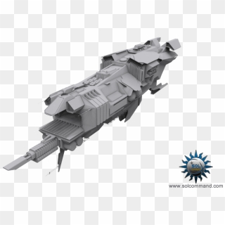 Pirate Mothership Wip - Assault Rifle, HD Png Download - 800x500 ...