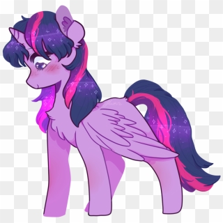 Bttrcxps, Blushing, Chest Fluff, Female, Mare, Pony, - Mane, HD Png Download