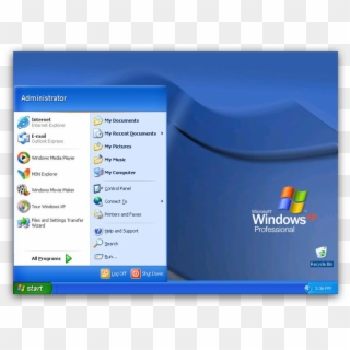 Microsoft Windows Xp Home Edition Logo Png Transparent - Graphic Design ...