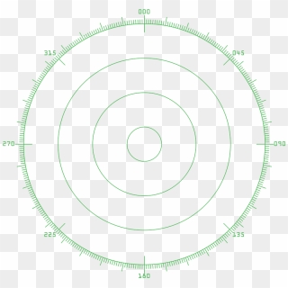 Monitor The Radar Returns And Click The Various Targets - Circle, HD ...