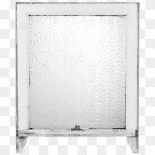 Bubbled Glass Window Sash 24" X 22" - Monochrome, HD Png Download