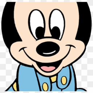 Drawing Clipart Baby Mickey - Mickey Mouse Bebe Png, Transparent Png ...